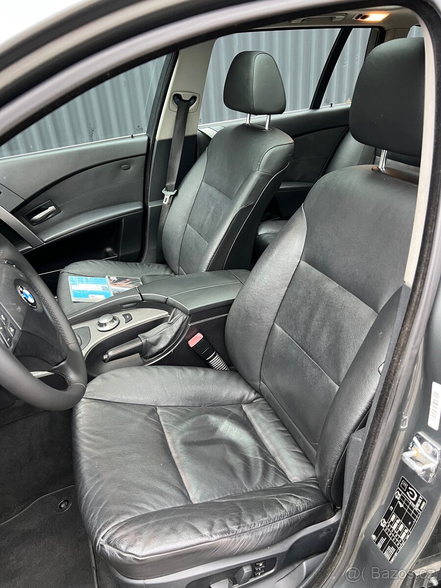 BMW 525Dtouring, 230000 km, automat, kůže, šíbr, idrive - 10
