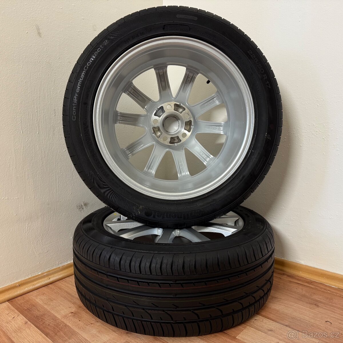 NOVÁ ŠKODA YETI 5x112 R17 ET37+LETNÍ 225/50R17 7mm - 10