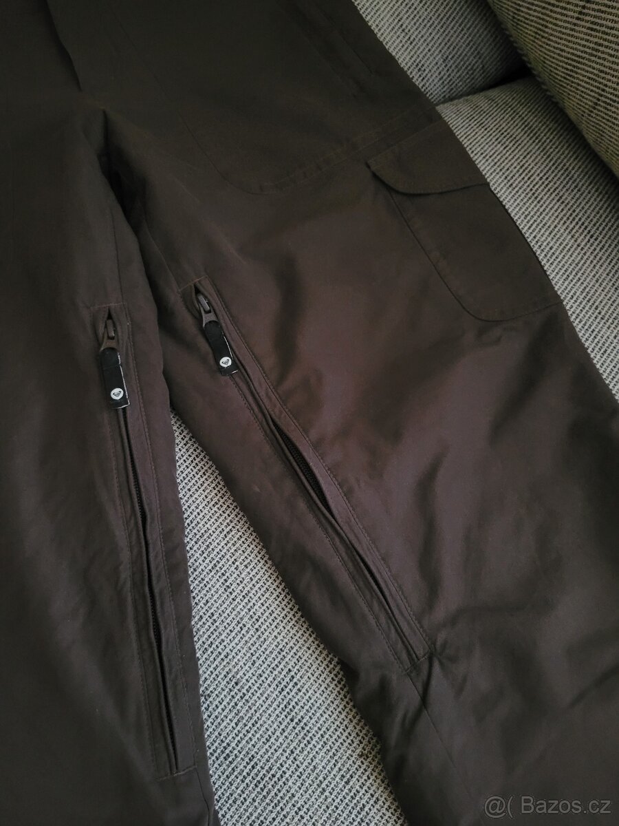 Dámské hnědé lyžařské kalhoty zn. Roxy, vel. S - 10