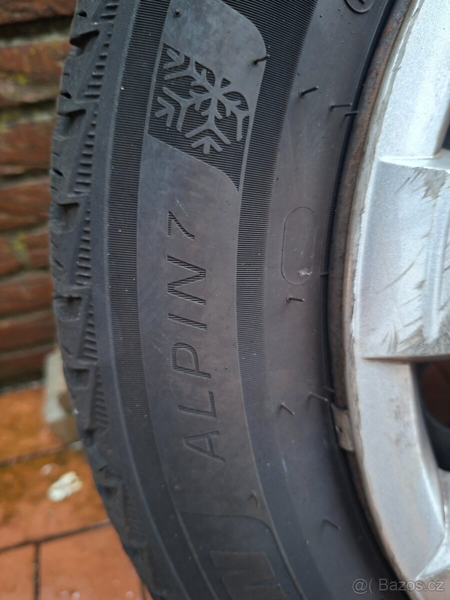 Plech disky Octavia 5x112 zimní pneu - 10