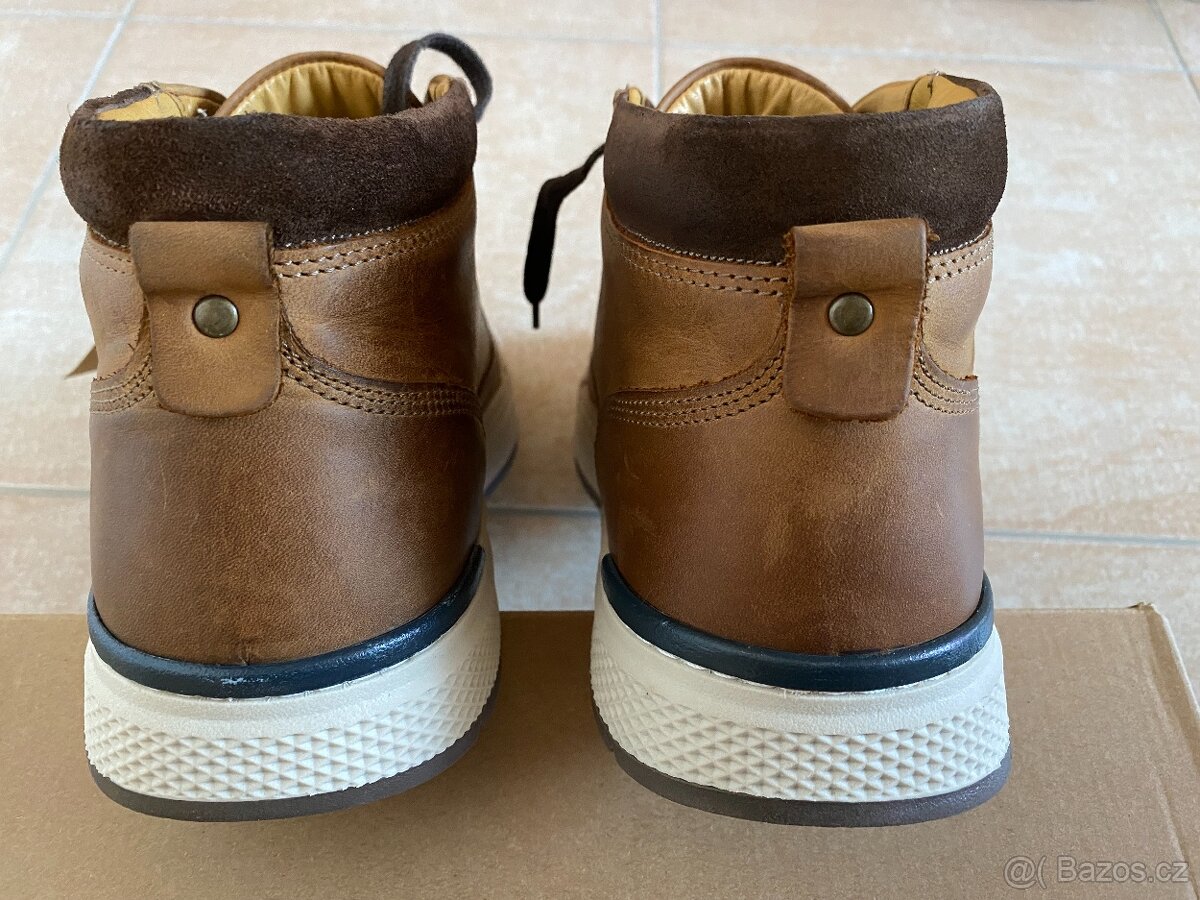 Nové pánské kožené podzimní/zimní boty Weinbrenner - č. 44 - 10