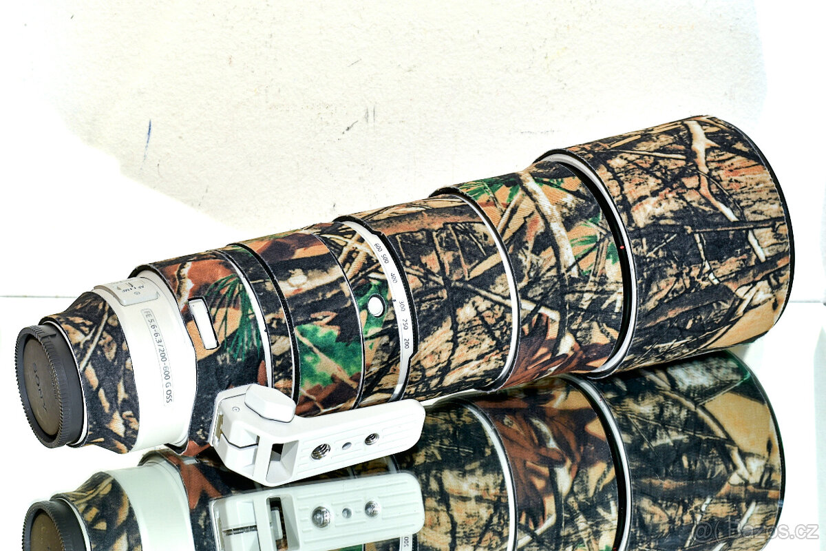 Sony FE 200-600mm F/5,6-6,3 + neopren + UV 95mm TOP STAV - 10