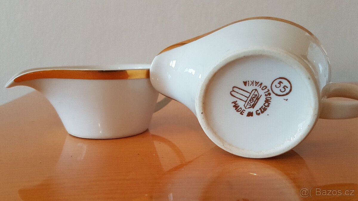 Starožitný porcelán Československo, Czechoslovakia, značený - 10
