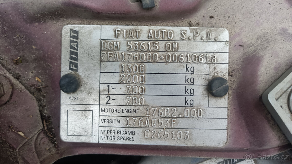 Fiat Punto S55 - najeto pouze 30136 km - 10