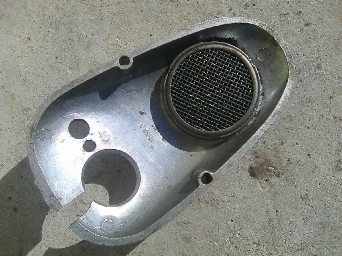 čz 125/150 b,t,c ND-kryty motoru,zástěrka,výfuky s koleny... - 10