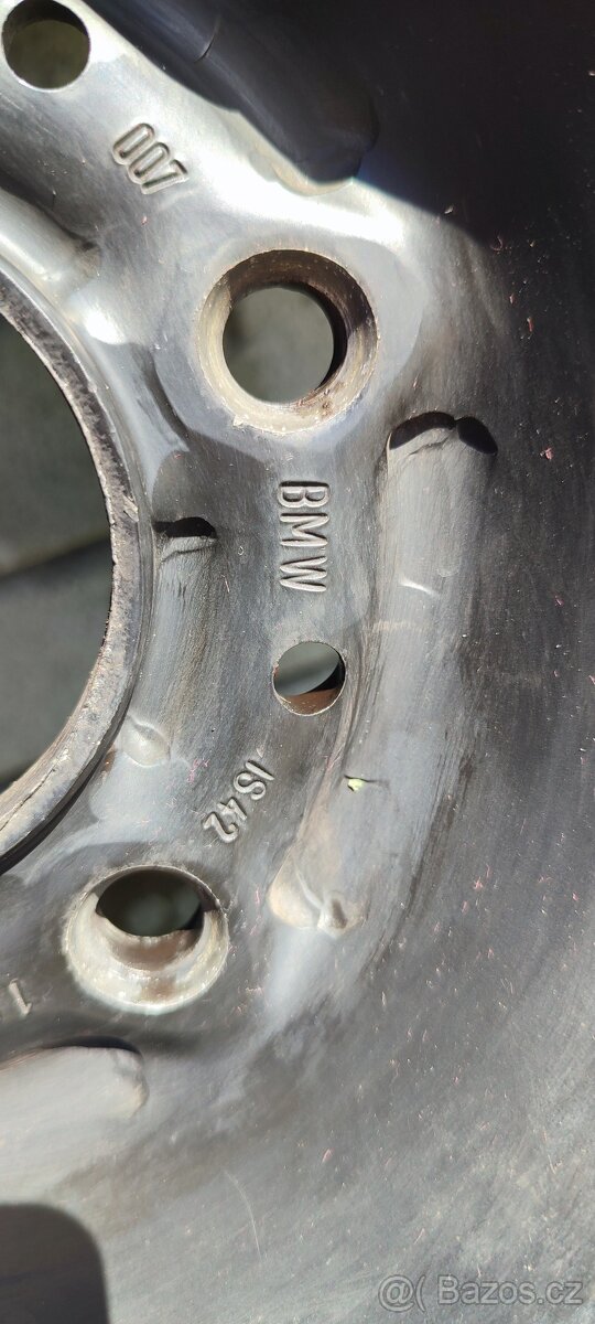 Originální plechová kola BMW BM 815 - TOP stav (zimní) - 10