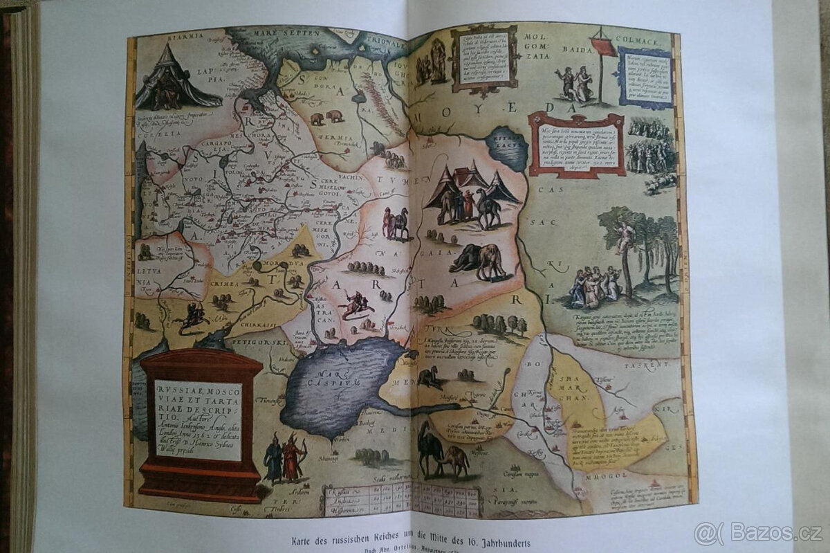 Weltall und Menschheit, komplet 5 dílů v kůži z r. 1900 - 10