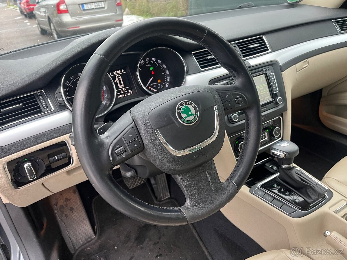 Škoda Superb 2 Elegance 2.0 TDi 125kW DSG F1 xenon - 10