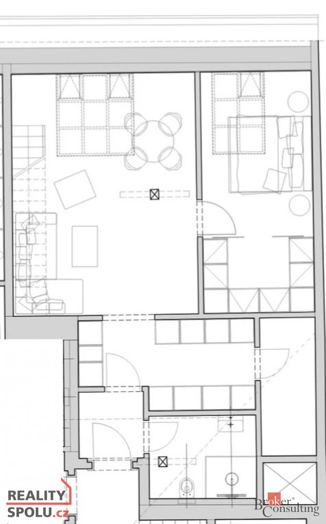 Prodej, byty/2+1, 83 m2, Karlínské náměstí 59/12, Karlín, 18 - 10