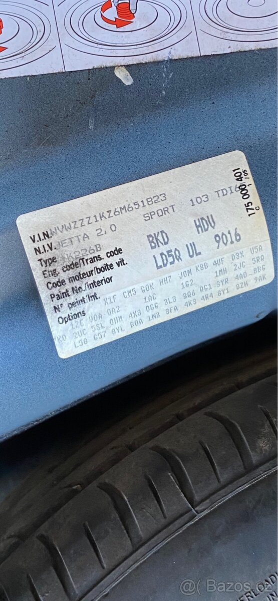 Volkswagen Jetta Mk5 2.0 TDI. 103 Kw - 10