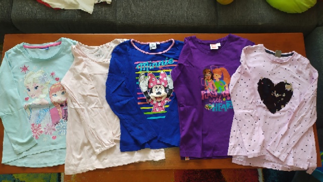 AKCE Výběr oblečení pro holky vel. 122-128 - 10