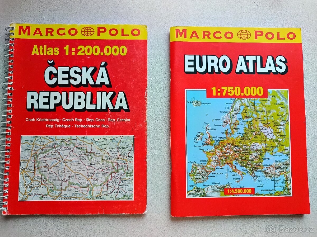 Mapy a autoatlasy staršího data. Něco i nové. - 10