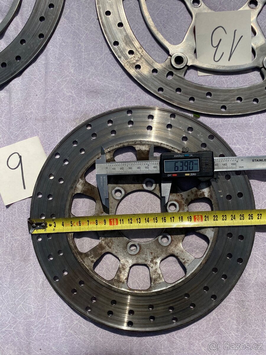 Brzdové kotouče Suzuki GSX-R, Yamaha XS, Aprilia rsv - 10