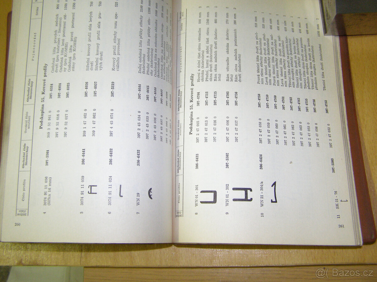 Prodám katalog náhradních dílů IFA F9 - 10