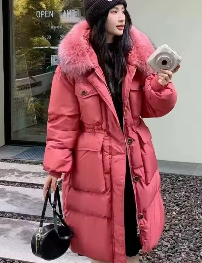 Prošívaný péřový kabát nový - 10