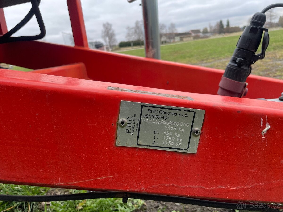 Přívěsný vozík 3,5t - 10