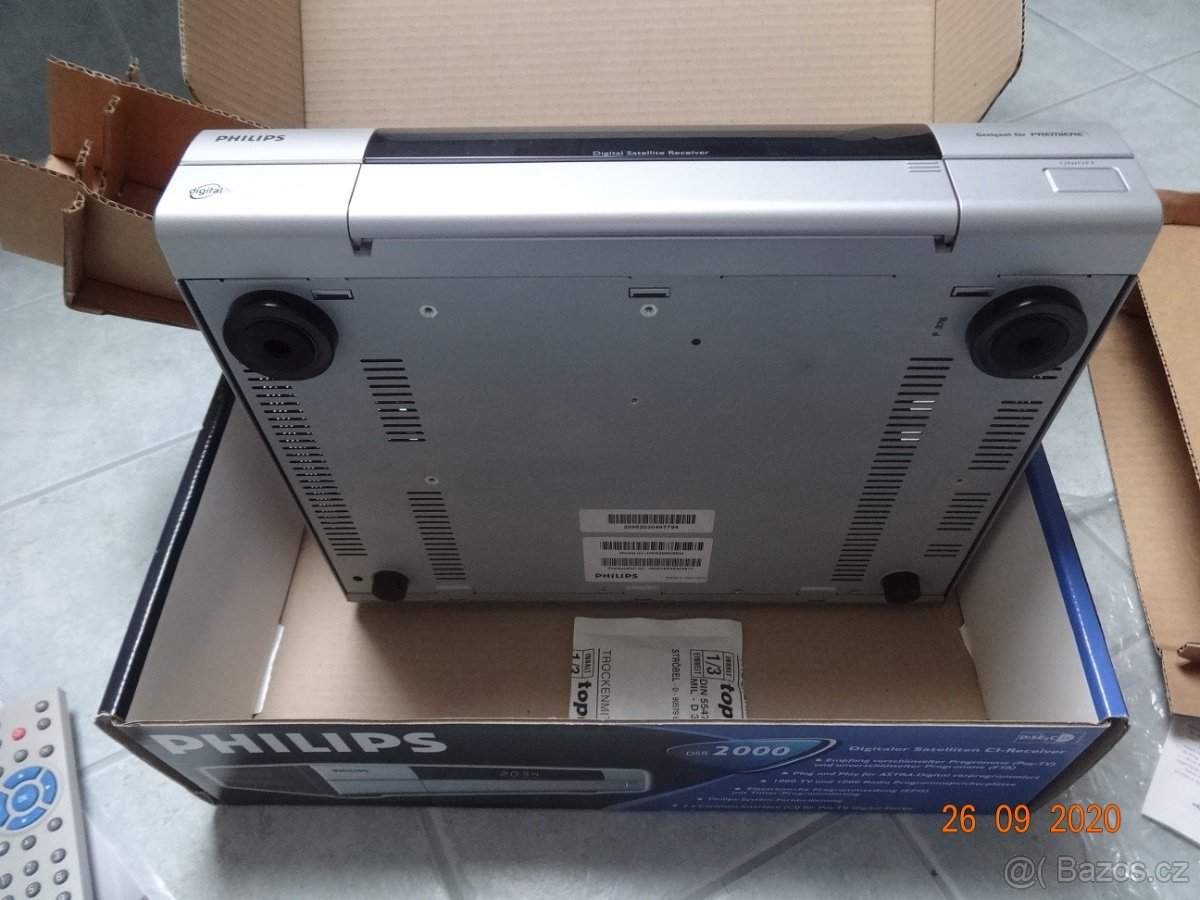 Digitální satelitní receiver PHILIPS nepoužitý - 10