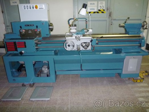 Soustruh hrotový Sui 50 Rp / 2000 po generální opravě - 10