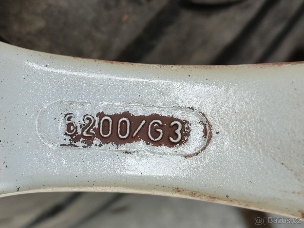 ALU litá kola na MAZDA 6, 195/65/15,rozteč 5x114mm+matice. - 10