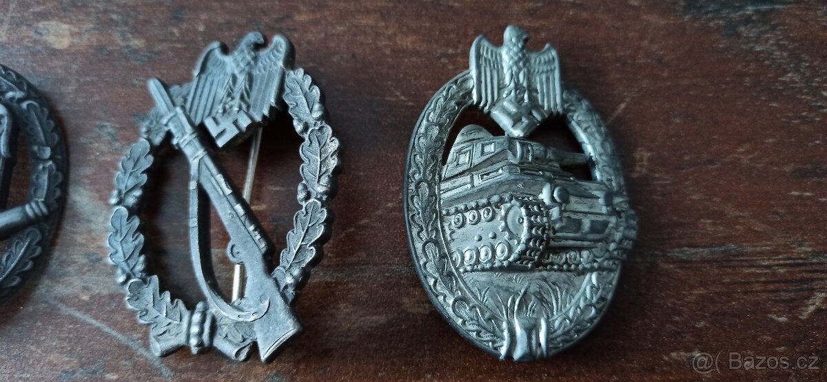 Německo bojové, válečné odznaky. - 10