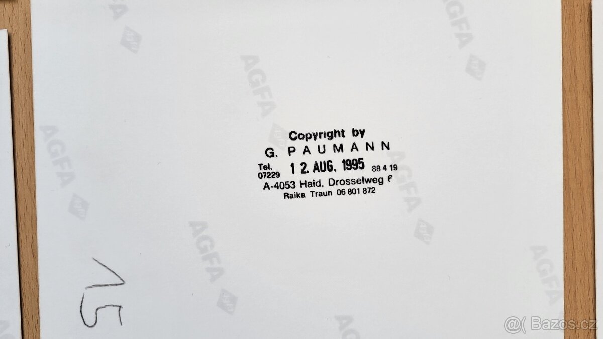 Oldtimer GP 95 Nürburgring tiskové barevné fotografie nehod - 10