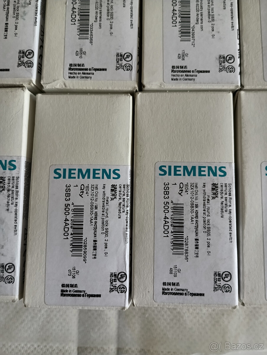 SIEMENS Spínač klíčový - 10