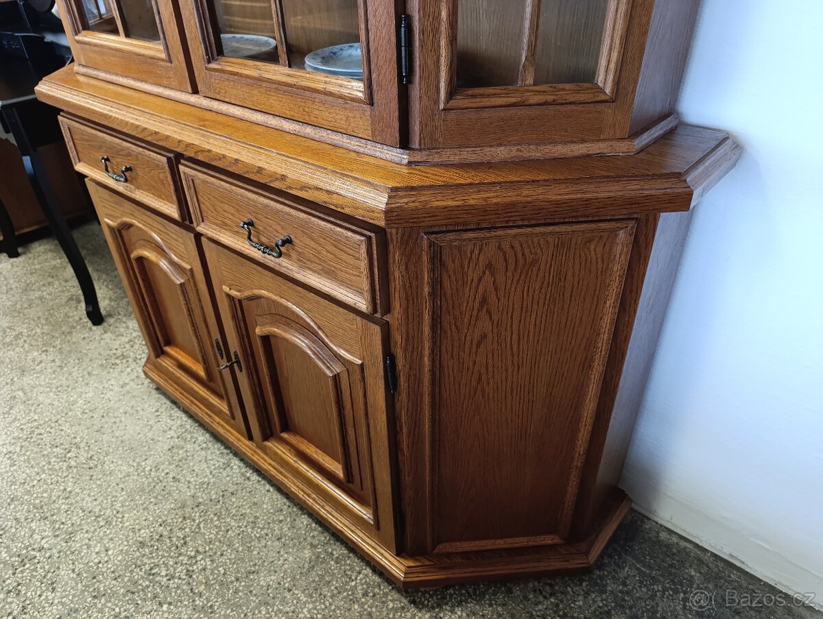 Rustikální příborník, kredenc, masív, Nábytek s příběhem - 10