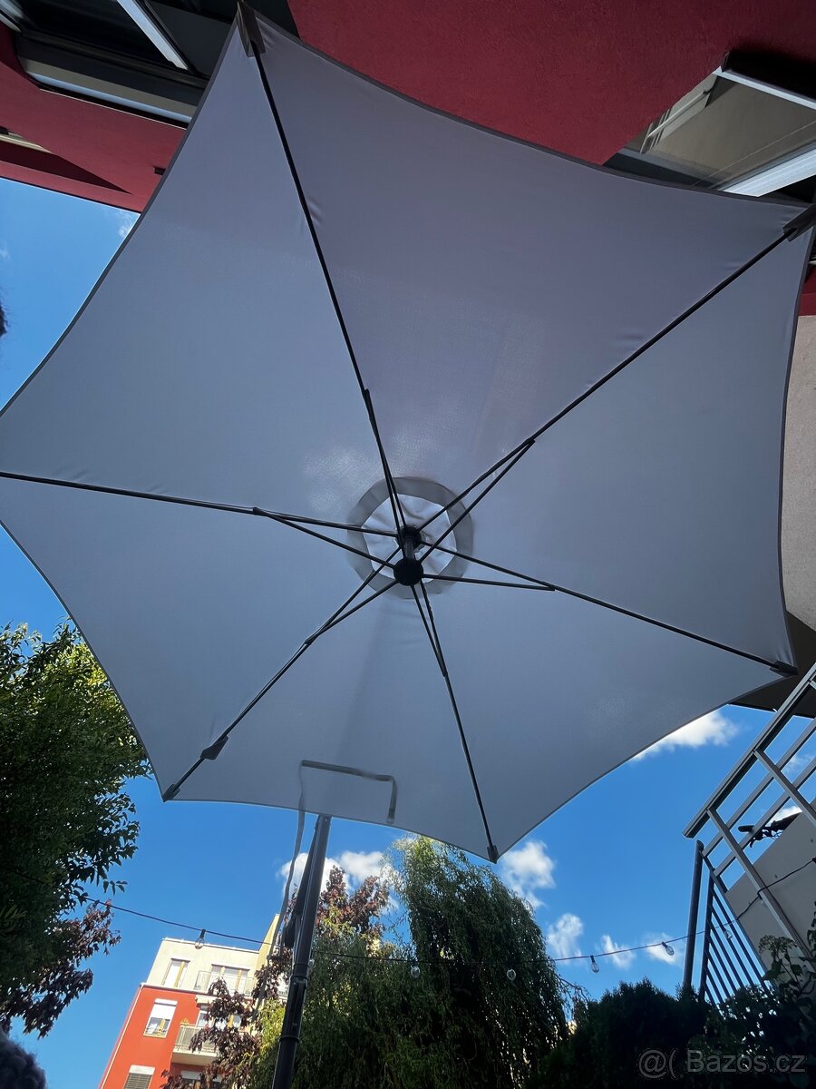 Slunečník Baggon bílý - 10