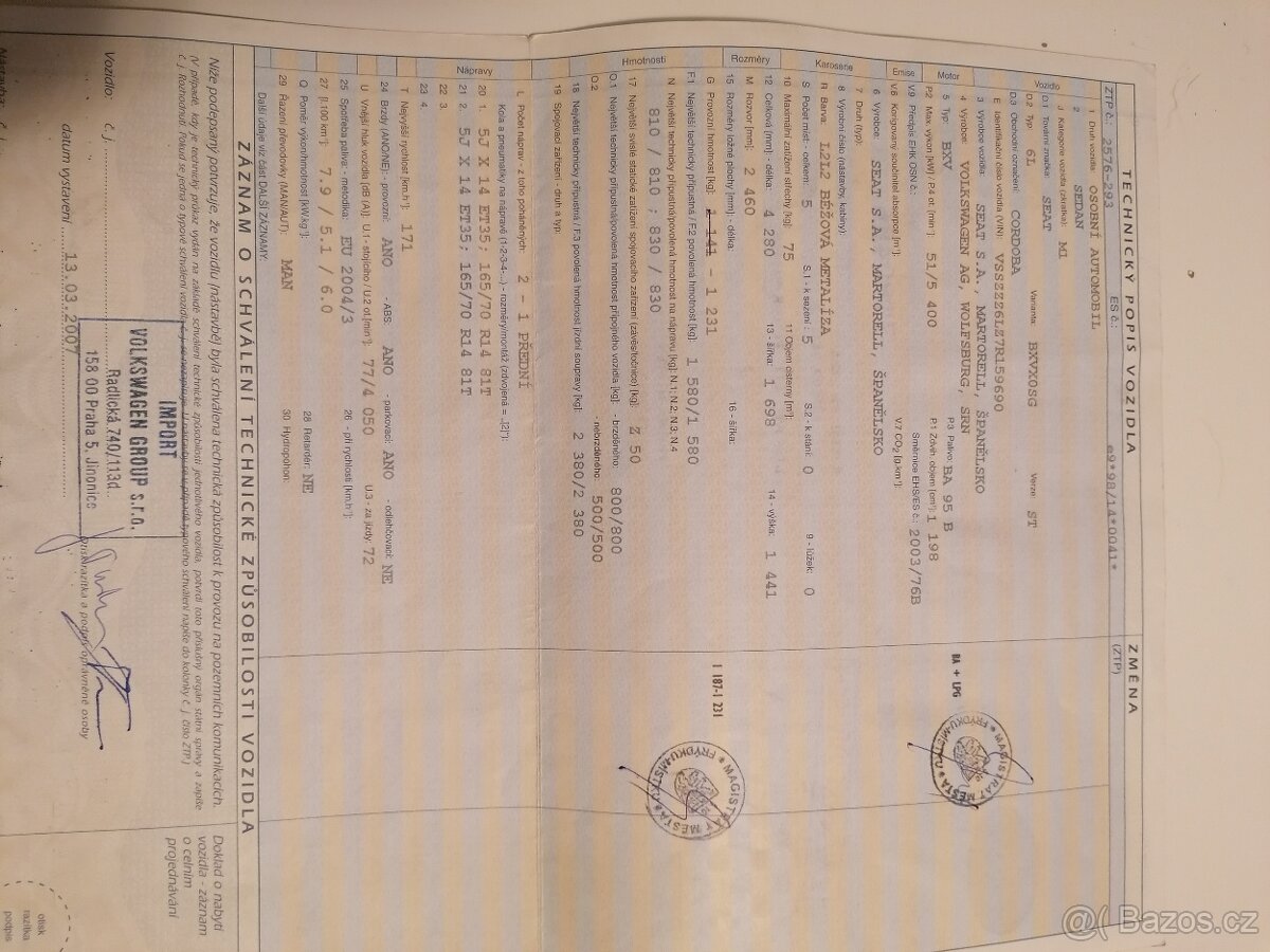 Seat Cordoba 2007 Lpg - 10