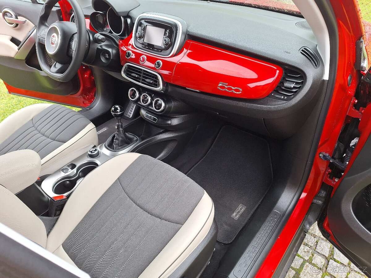 Fiat 500X 1.4benzín103kW,klima,xenon,1majitel,serviska - 10