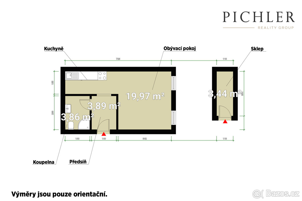 Pronájem bytu 1+KK, Chotěšov - 10