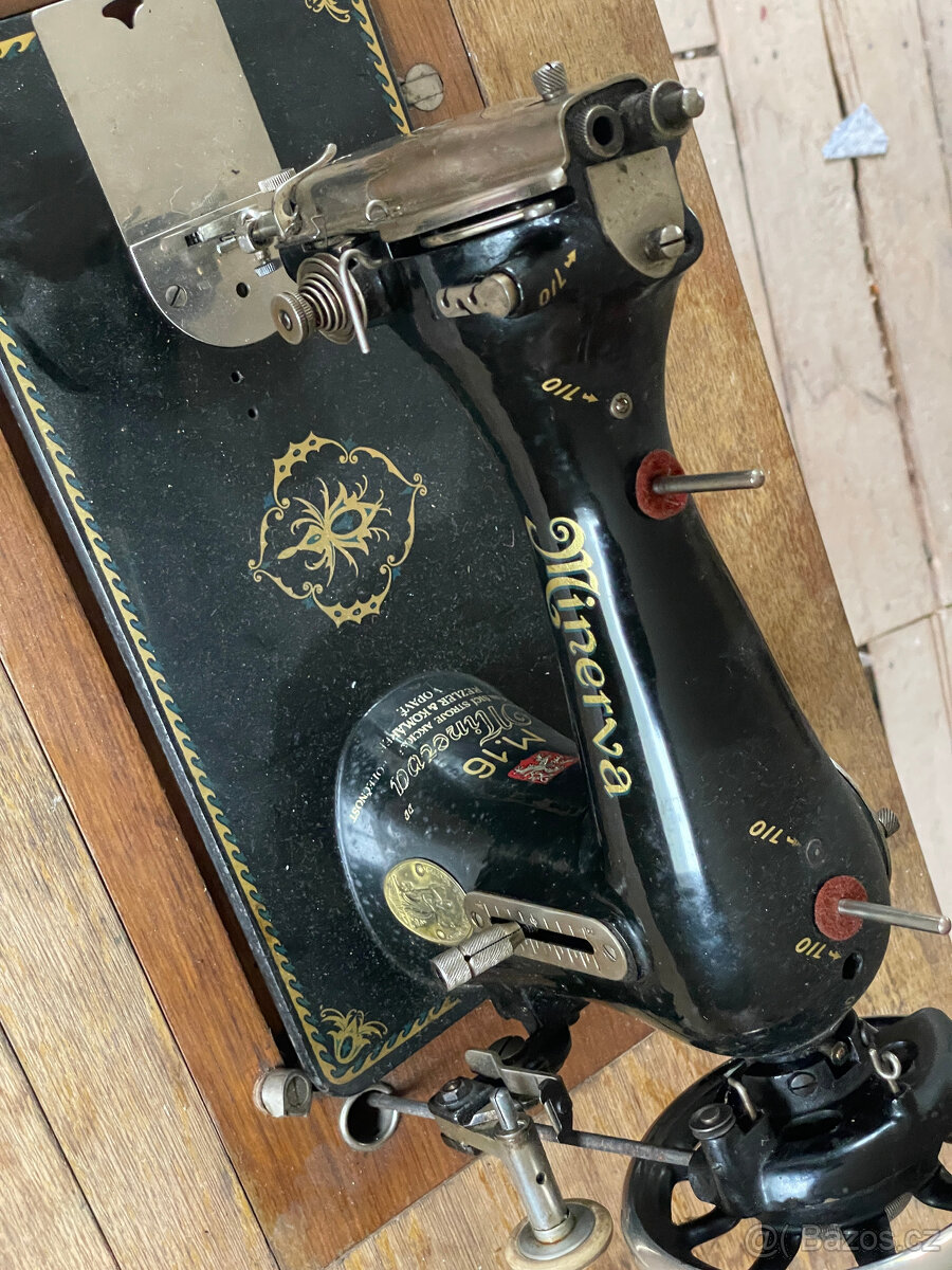 Stroj MINERVA / Rezler & Komárek v Opavě / státní ZNAK - 10