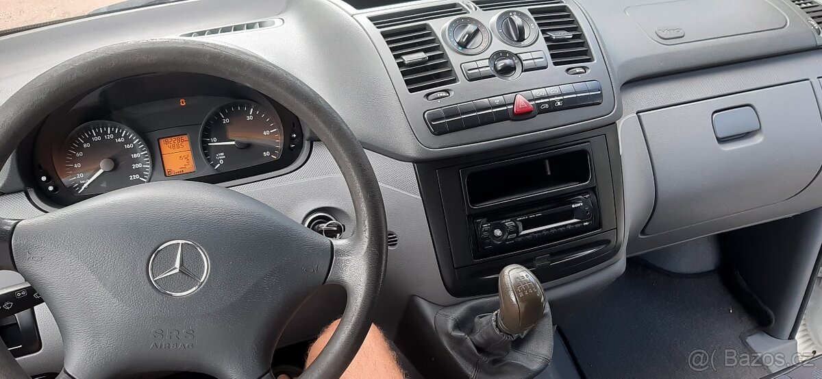 Mercedes-Benz Vito 109cdi Nehavar. serv kniha 188tis.km - 10