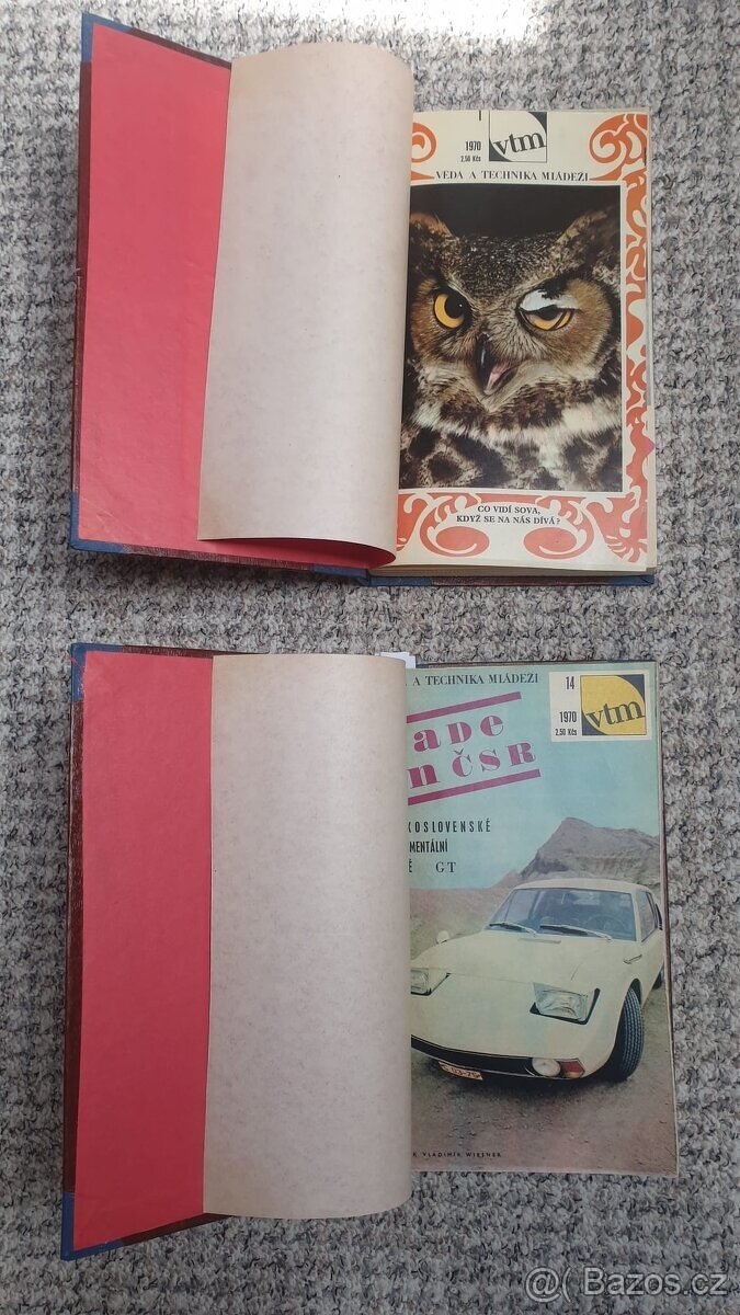 Prodám svázané časopisy Věda a Technika Mládeži VTM - 10