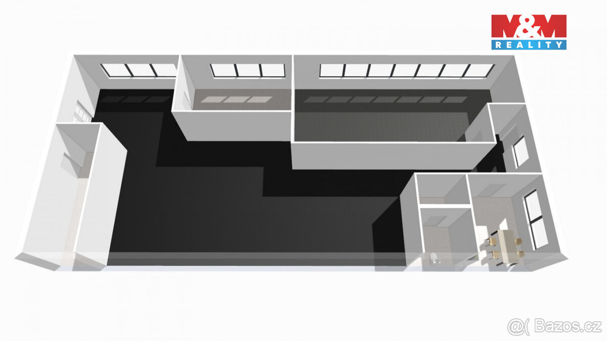 Pronájem skladu, 285 m², Brandýs nad Labem, ul. Kralupská - 10