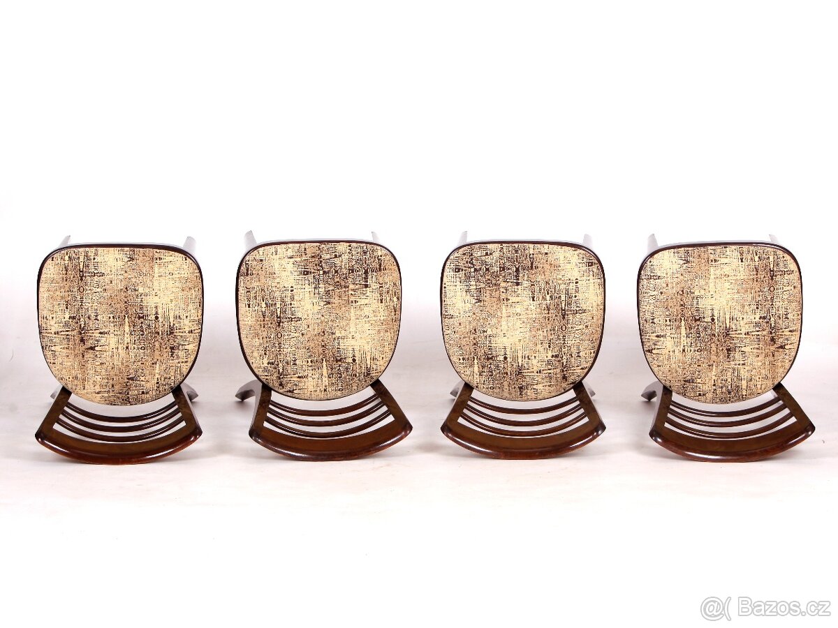 Retro židle SETONA ve skvělé kondici, 4 kusy. - 10