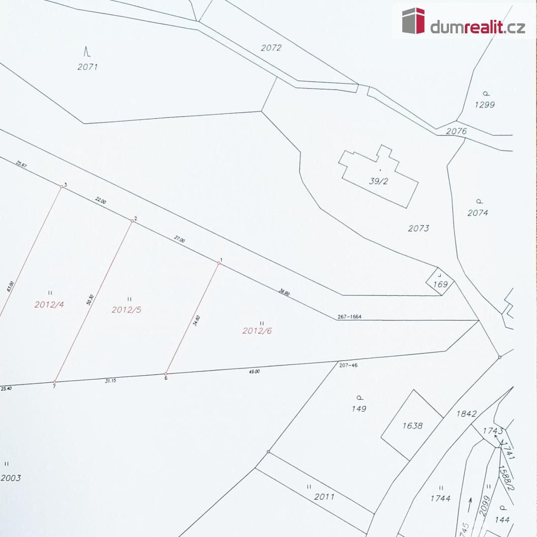 Prodej pozemku o rozloze 1246 m2 určeného k zastavění, Fojto - 10