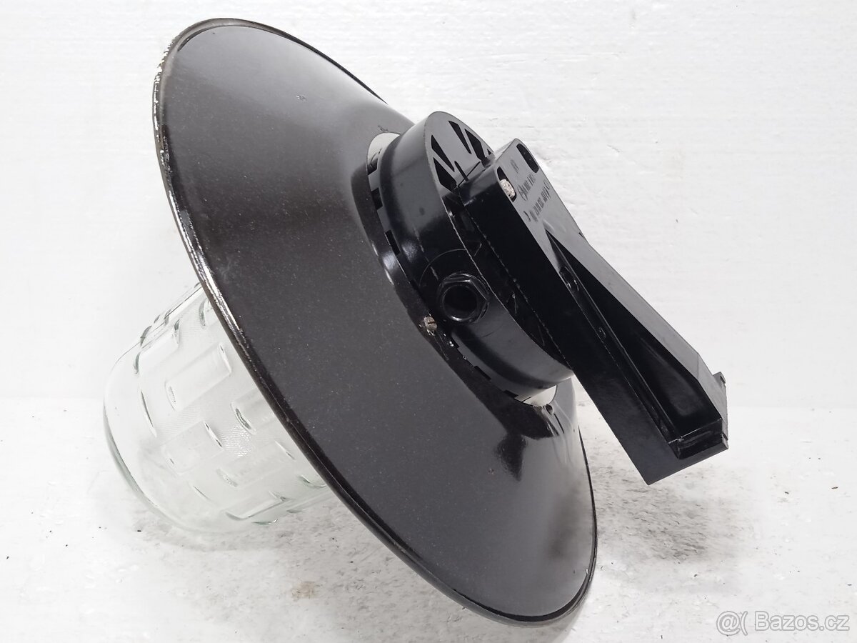 Smaltované nástěnné stropní retro světlo Industrial - 10