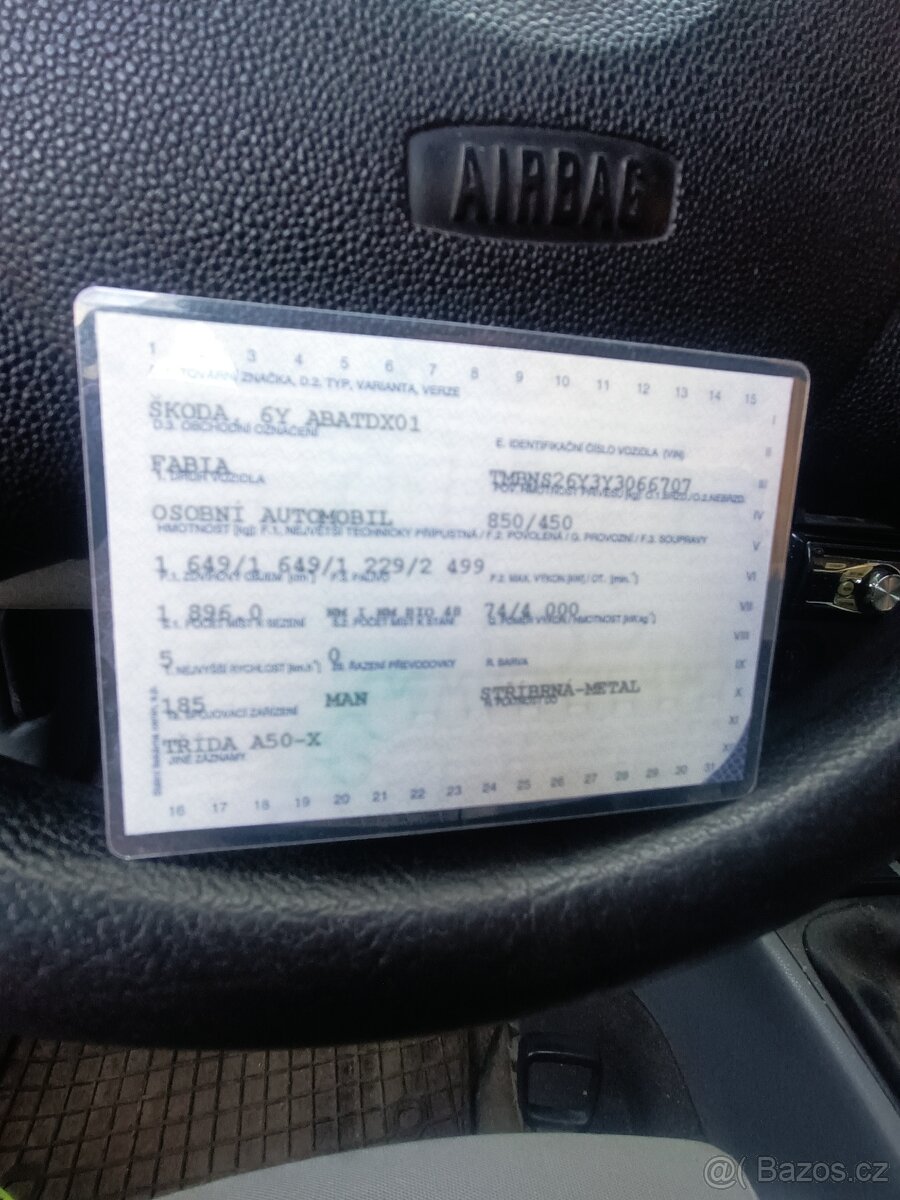 Škoda fabia 1.9 TDI - 10