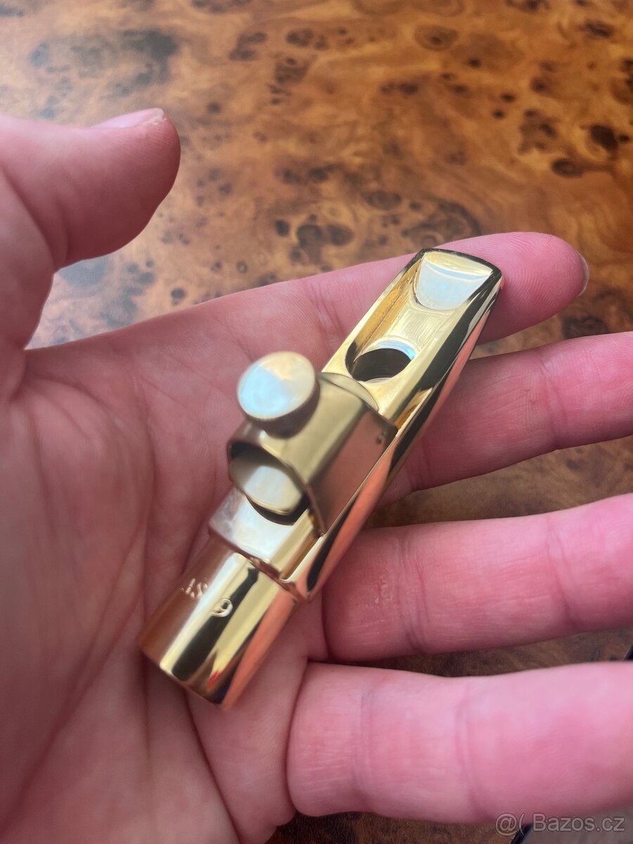 Predám vintage raritnú hubicu Zinner select 9 alt saxofón - 10