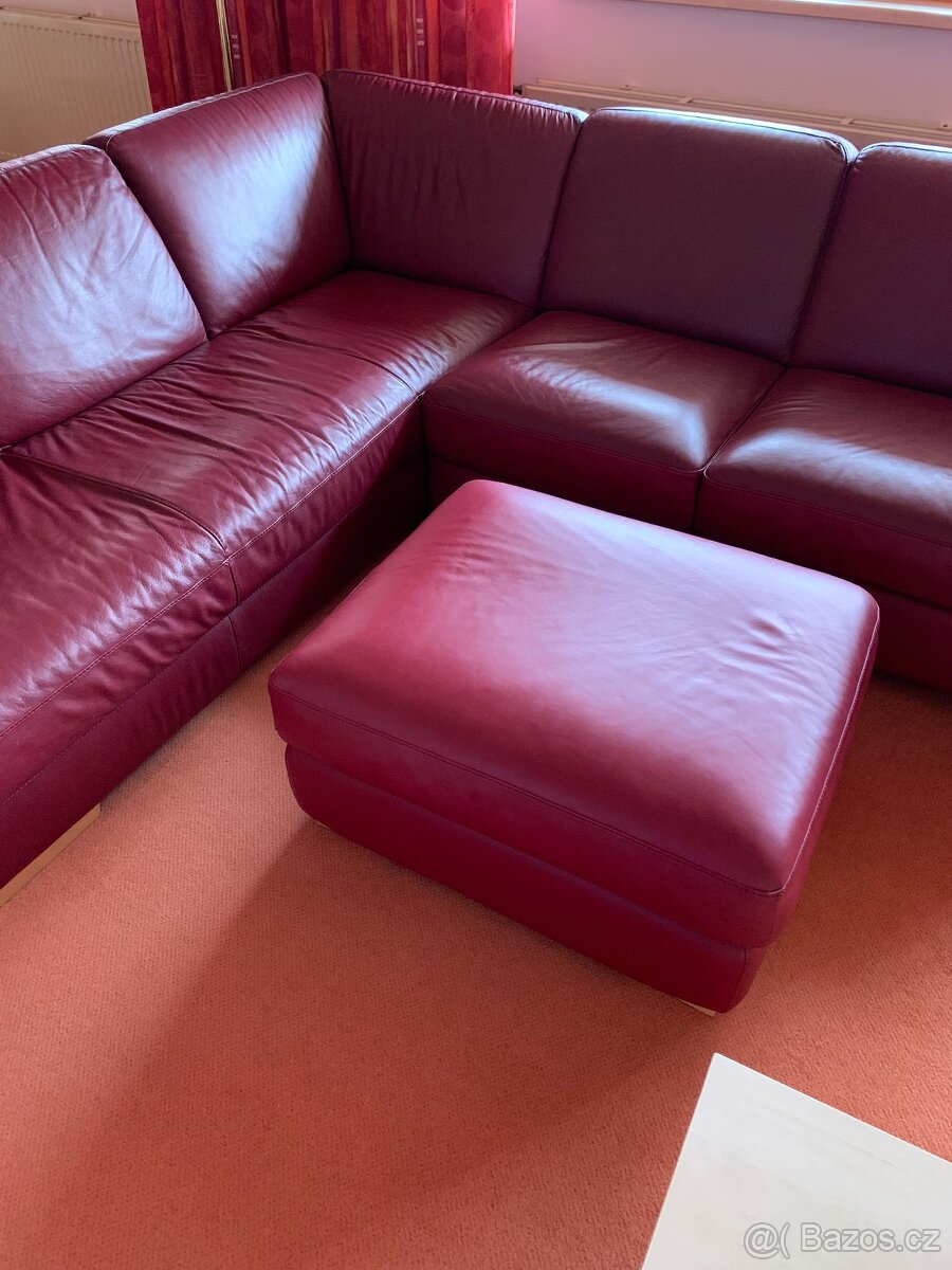 luxusní kožená sedačka zn. Natuzzi - 10