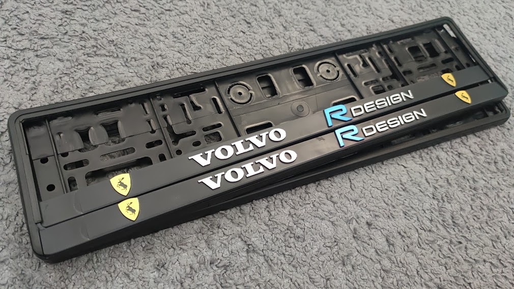 3D drzaky SPZ s chromem - 10