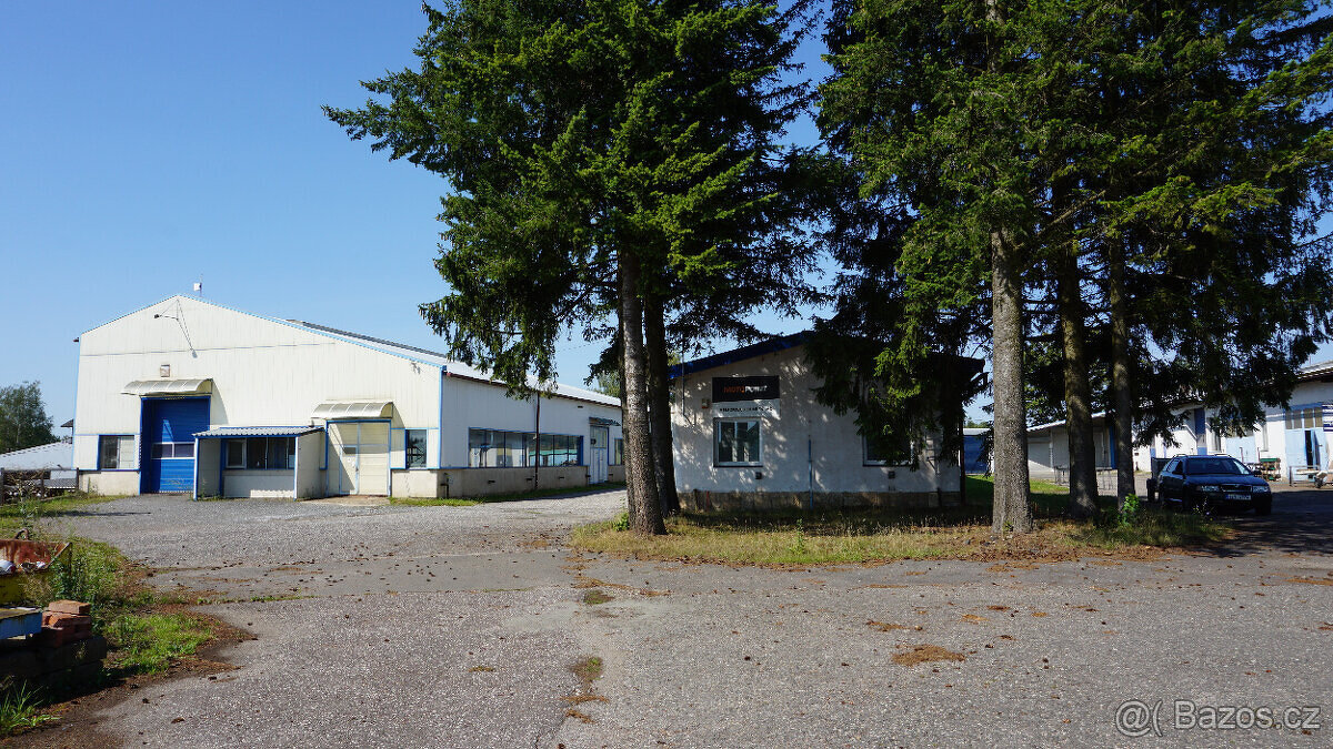výrobní hala 600m2, skladovací prostor - 10