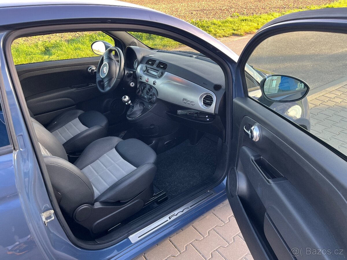 Fiat 500 0,9T 63kw rok 2012 super stav - 10
