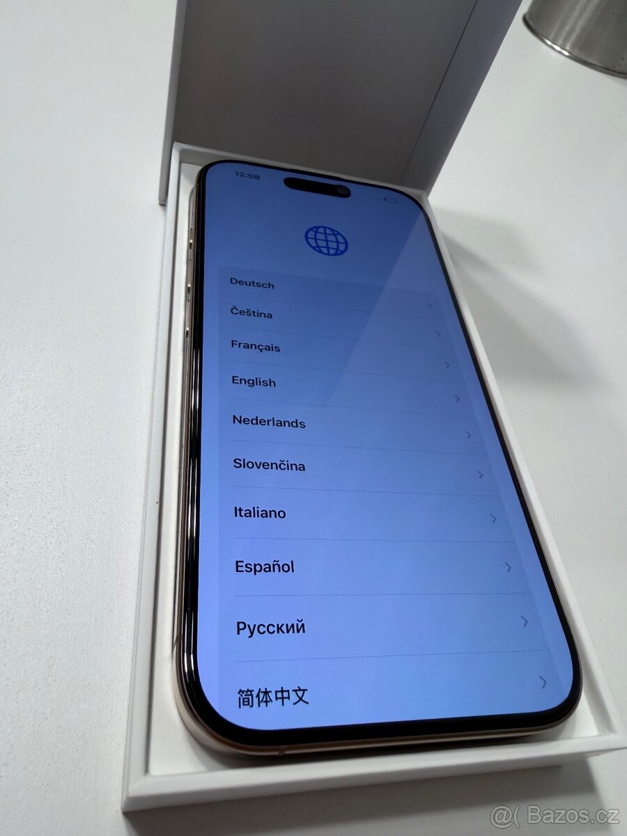 Prodám iPhone 16 Pro-Desert Titanium TOP STAV - 10