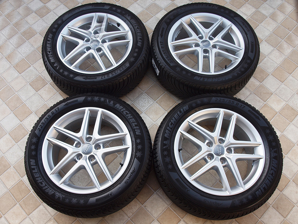 17" Alu kola = 5x112 =AUDI A4 ALLROAD – ZÁNOVNÍ - ZIMNÍ - 10