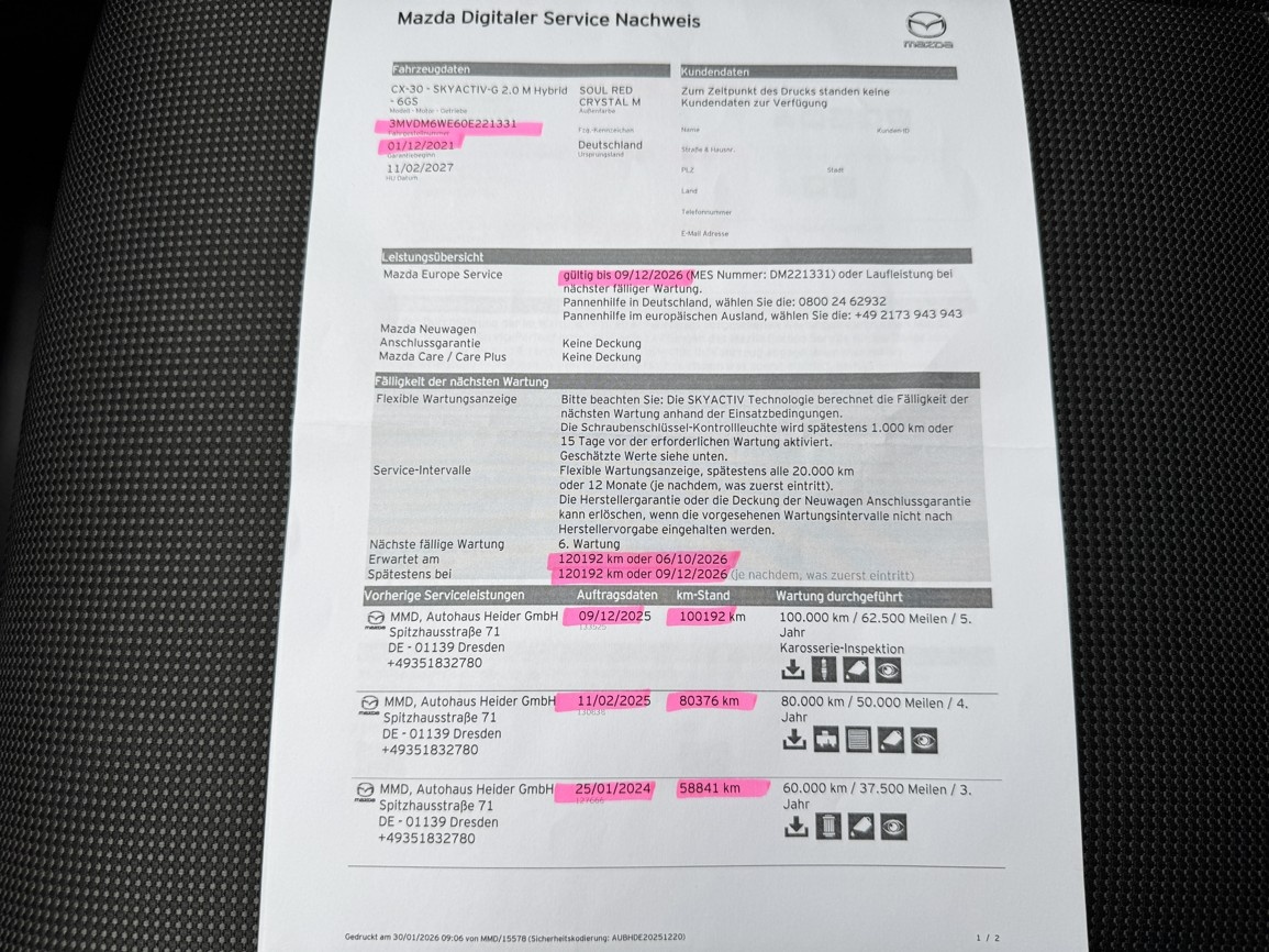 Mazda CX-30 2.0i Skyactive Selection Ad.Full LED Kamera - 10