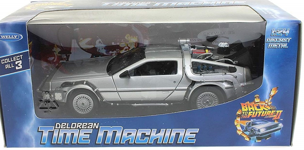 Sada 4x 1:24 DMC DeLorean ze serie Zpátky do Budoucnosti - 10
