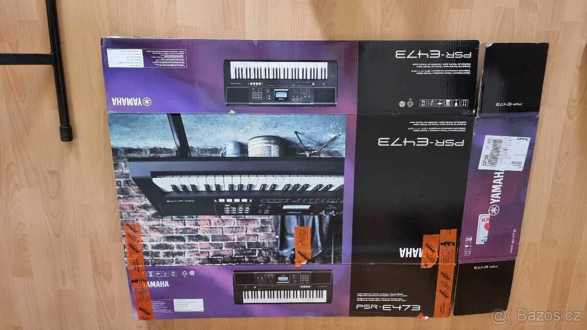 keyboard YAMAHA PSR-E473 + stojan FUN GENERATION X1 - 10