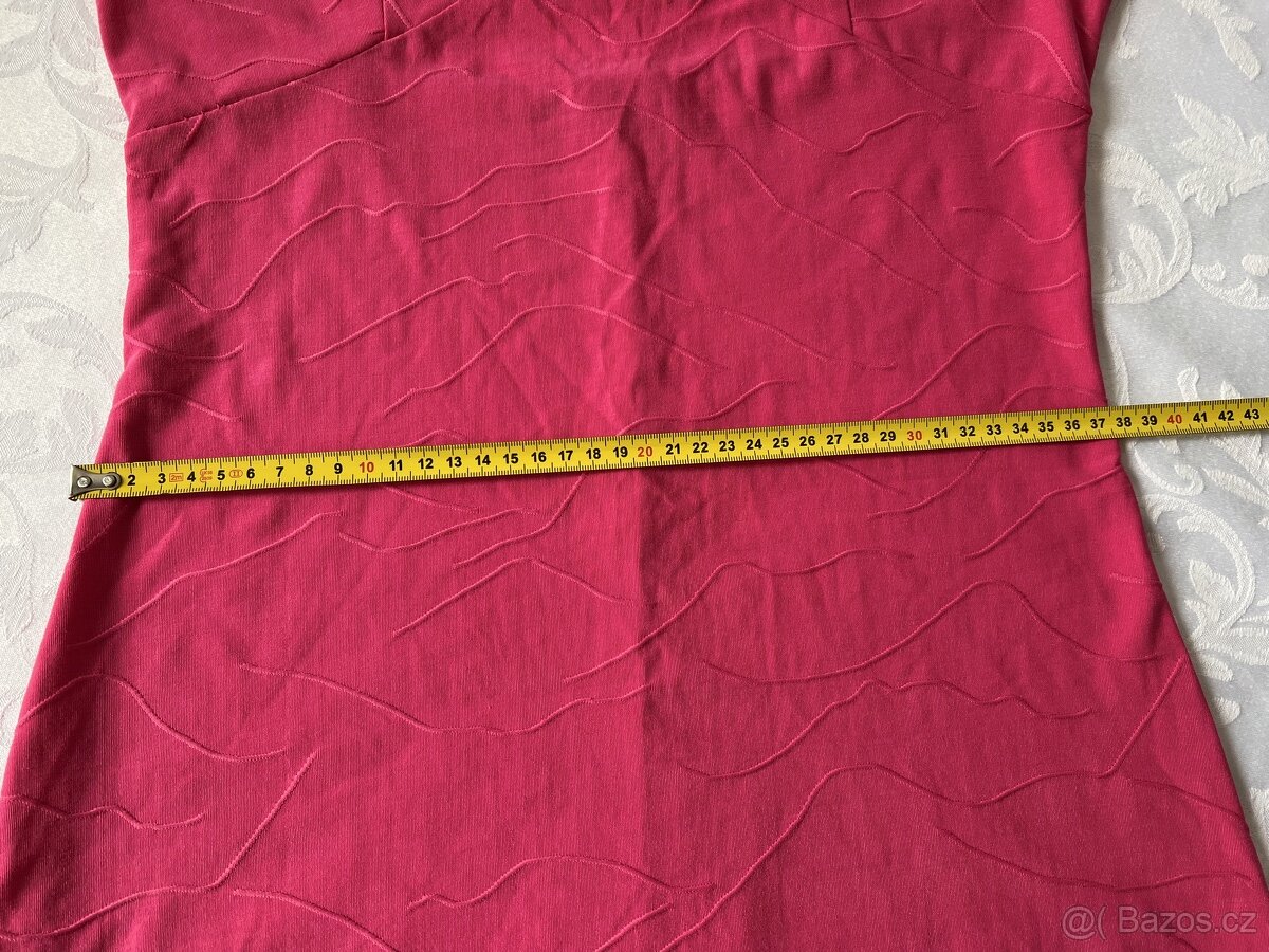 Azora - dáms. krásně růžové šaty – S/M? - 10